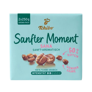 Tchibo Sanfter Moment 2x250g cafea macinata, Tchibo Black 'N White 2x250g cafea macinata, cafea black n white, tchibo cafea, cafea macinata tchibo, tchibo cafea 500g, cafea tchibo, tchibo privat kaffee, cafea ieftina, pachet cafea, promo cafea, cafea 2 bu