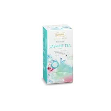Ronnefeldt Teavelope Jasmine Tea ceai verde 25 pliculete, ceai Ronnfeldt Teavelope, ceai 25 plicuri, ceai fructe pliculete, infuzie fructe, ceai verde, ceai negru, ceai messmer profiline plante, ceai messmer profiline fructe de padure