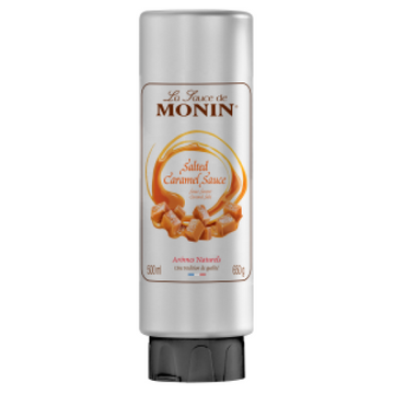 Monin Gourmet Sauce Salted Caramel sarat topping cafea 500ml