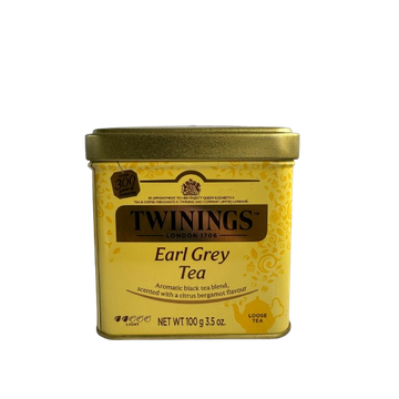 Twinings Earl Grey ceai negru 100g cutie metalica, ceai negru Earl Grey, ceai negru, ceai cutie, ceai vrac, ceai twinings
