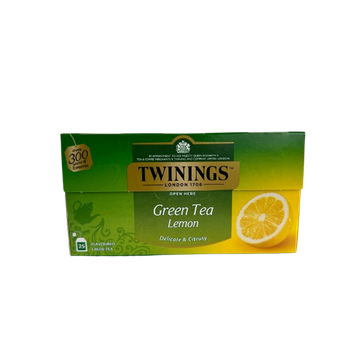 twinings, ceai verde, ceai verde lamaie, ceai lamaie, ceai twinings, Twinings Green Lemon ceai verde cu aroma de lamaie 25 pliculete