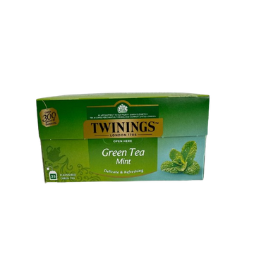 Twinings Green Mint ceai verde cu menta 25 plicuri, ceai verde, ceai menta, ceai verde cu menta, ceai verde menta, ceai twinings menta

