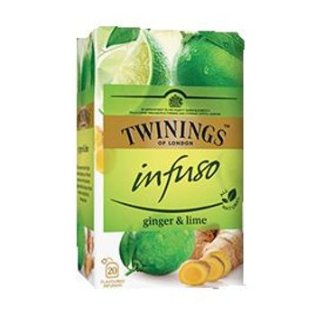 Twinings Infuso Ginger Lime ceai infuzie cu ghimbir si limeta