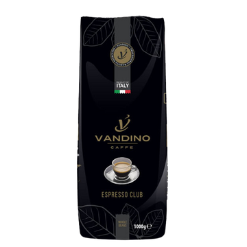 Vandino Espresso Club 1kg cafea boabe, cafea cremoasa boabe, cafea tare boabe, cafea boabe vending