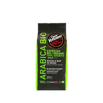 Vergnano Espresso Bio 100% Arabica cafea boabe 1kg, cafea vergnano, vergnano, cafea boabe Vergnano, vergnano espresso, vergnano crema, cafea boabe 1kg vergnano