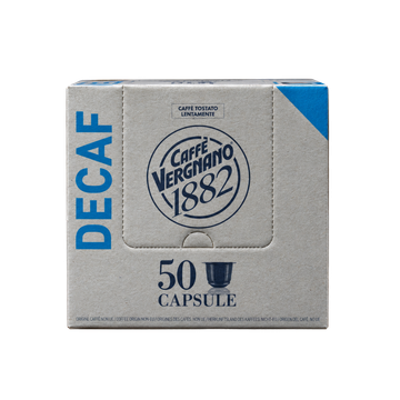 Vergnano Decaf 50 capsule compatibile Nespresso, capsule vergnano, capsule vergnano nespresso, vergnano decaf, Vergnano decaf 50 capsule compatibile Nespresso, capsule decofeinizate, cafea decofeinizata