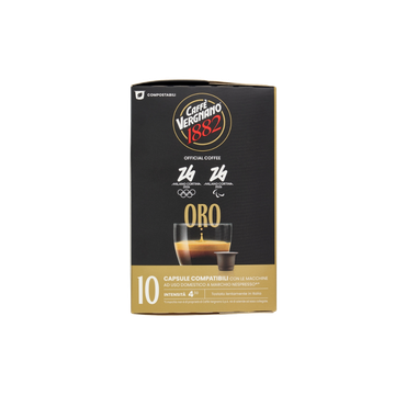 Vergnano Oro Arabica 10 capsule compatibile Nespresso, vergnano oro arabica, vergnano nespresso