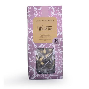 Vintage Teas Ceylon & Jasmine Buds ceai 20 plicuri piramida