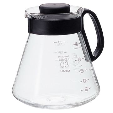 Hario V60 Range Server XVD-80B 800ml carafa sticla marimea 03 