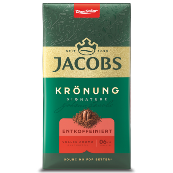 Jacobs Kronung Decaf cafea macinata 500g | Magazin online de cafea