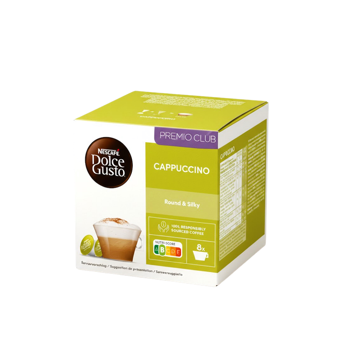 Nescafe Dolce Gusto Cappuccino 8 capsule cafea + 8 capsule lapte