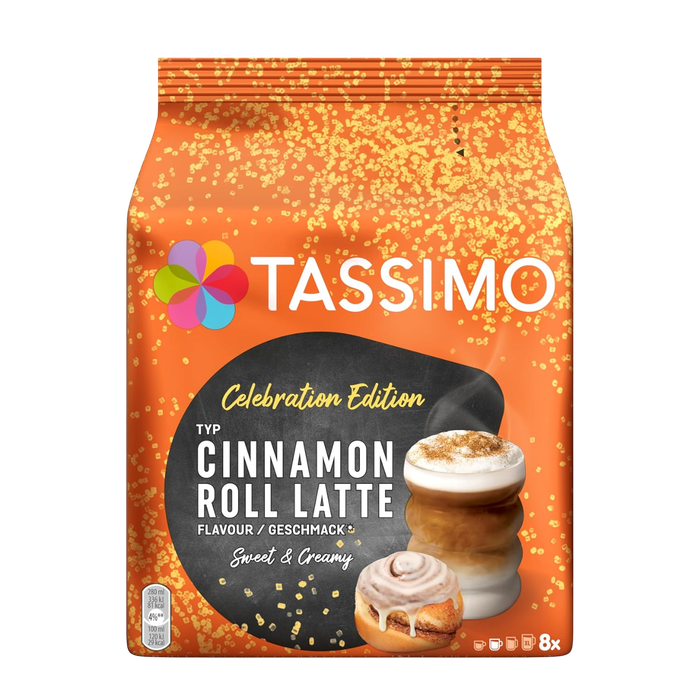 Tassimo Jacobs Cinnamon Roll Latte 8 capsule cafea + 8 capsule