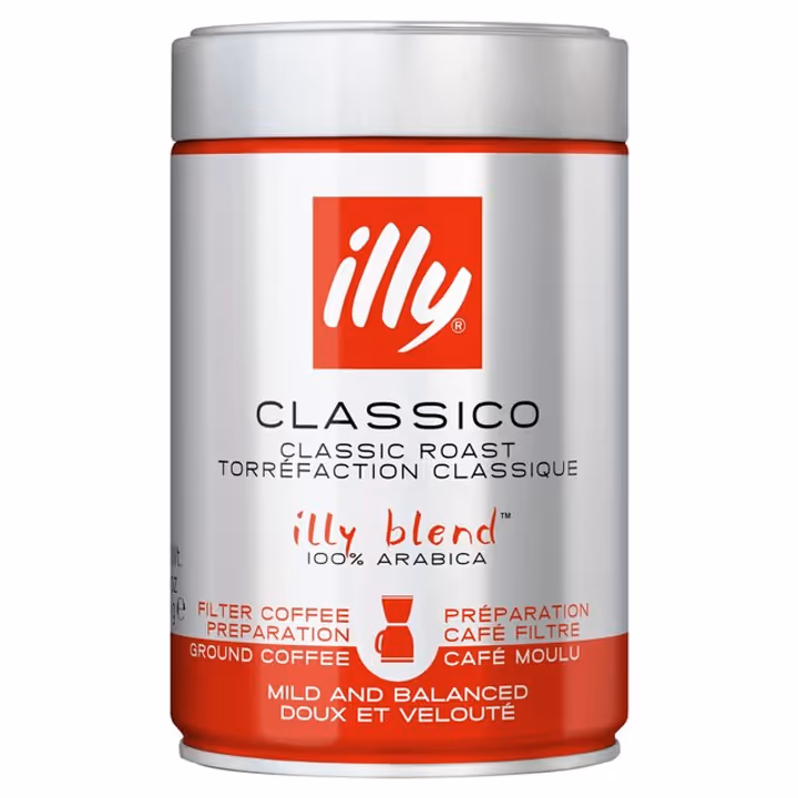 Illy cafea macinata pentru filtru 250g