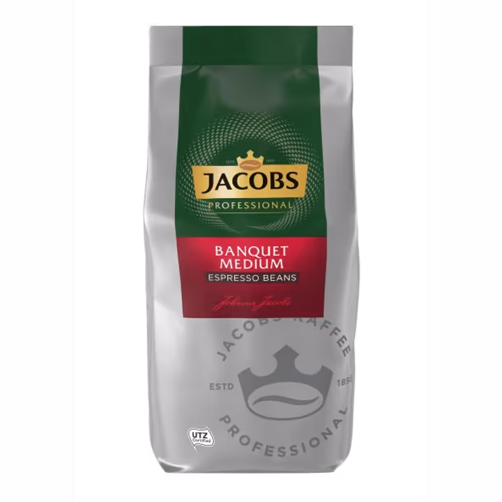 Jacobs Professional Banquet Medium Espresso cafea boabe 1kg