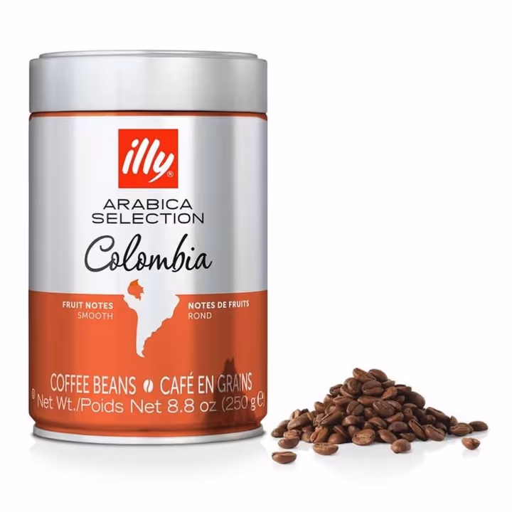 Illy Colombia cafea boabe 250g