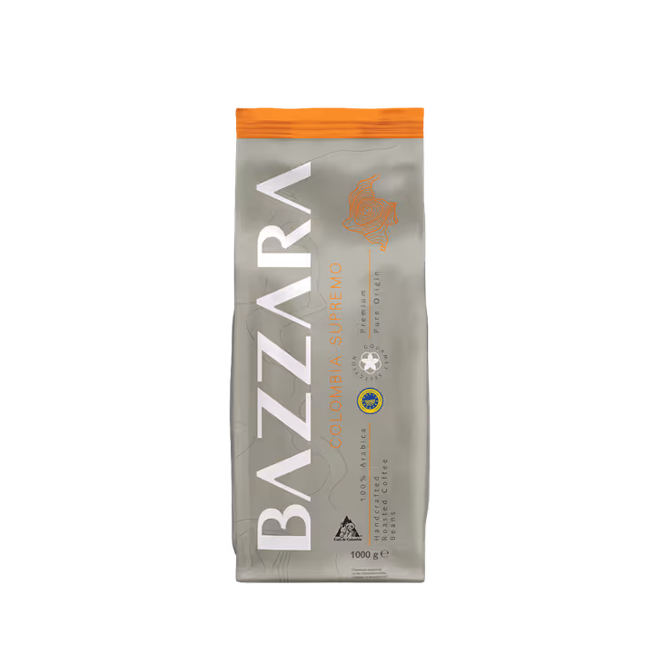 Bazzara Colombia Supremo 1kg cafea boabe