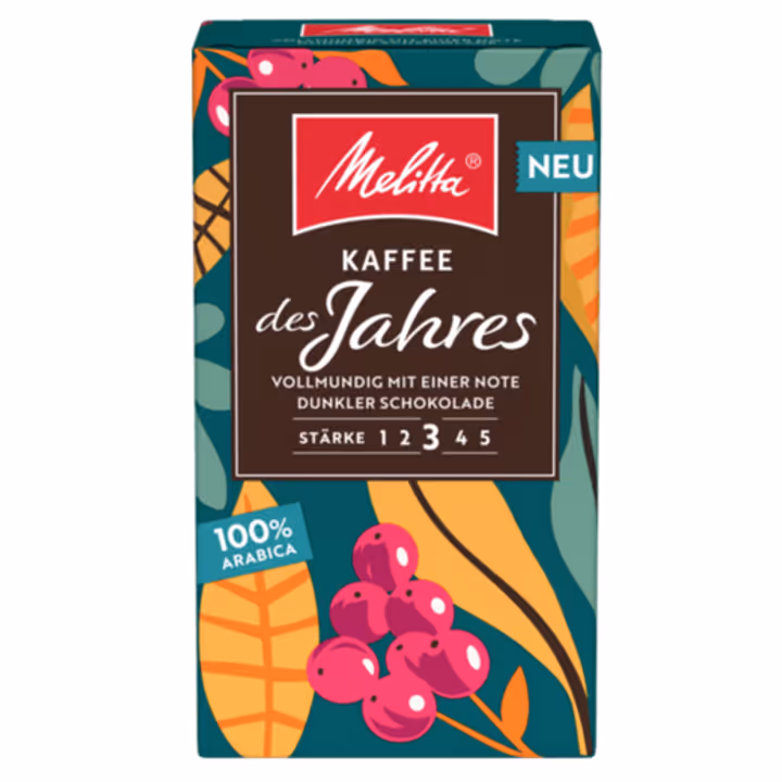 Melitta Kaffee des Jahres cafea macinata 500g