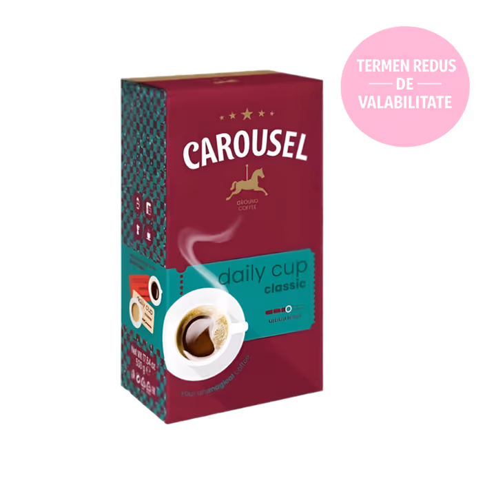 Carousel Daily Cup Classic cafea macinata 500g