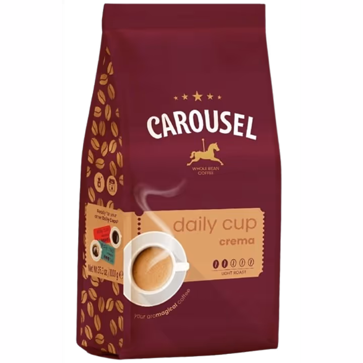 Carousel Daily Cup Crema cafea boabe 1kg