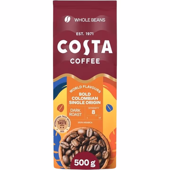 Costa Colombian Roast cafea boabe 500g