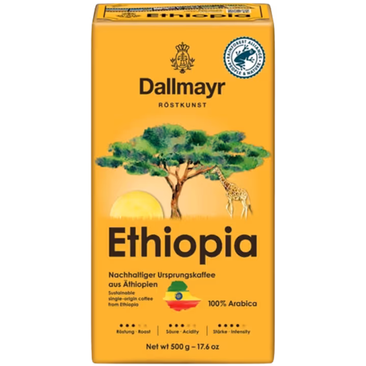 Dallmayr Ethiopia UTZ 500g cafea macinata