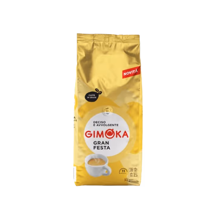 Gimoka Gran Festa Oro cafea boabe 500g