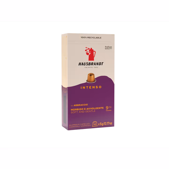 Hausbrandt Intenso 10 capsule compatibile Nespresso