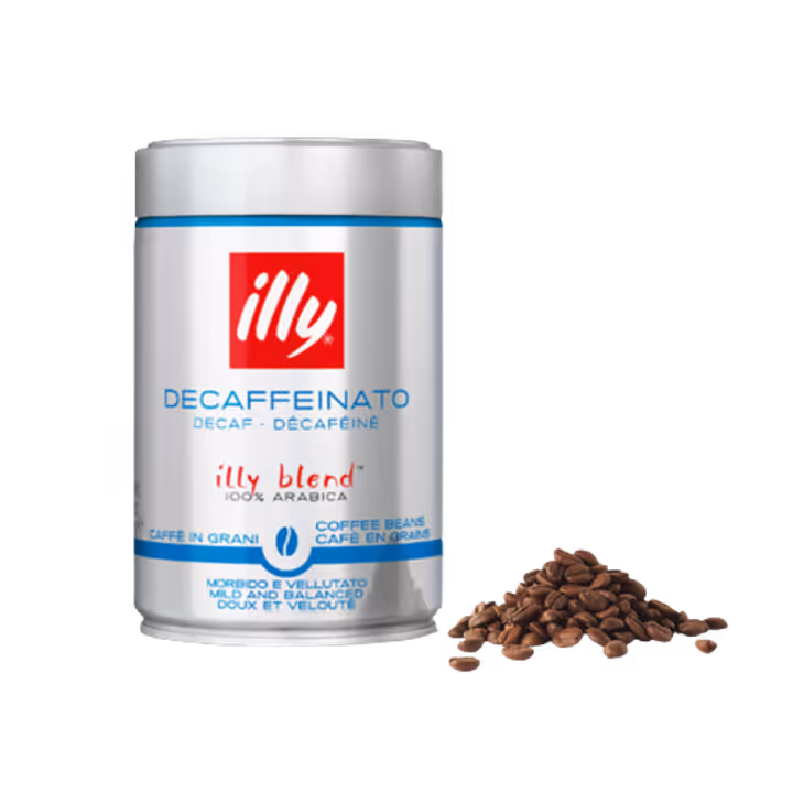Illy Espresso Decaf 250g cafea boabe profesionala