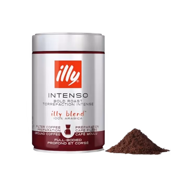Illy Moka Intenso 250g cafea macinata pentru filtru