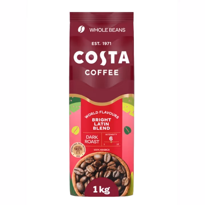 Costa Bright Blend cafea boabe 1kg