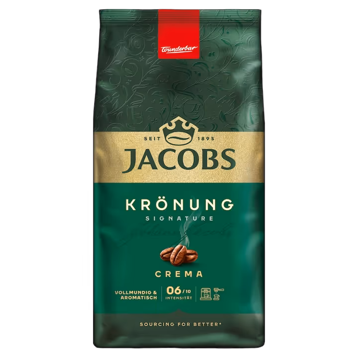 Jacobs Kronung Crema 1kg cafea boabe