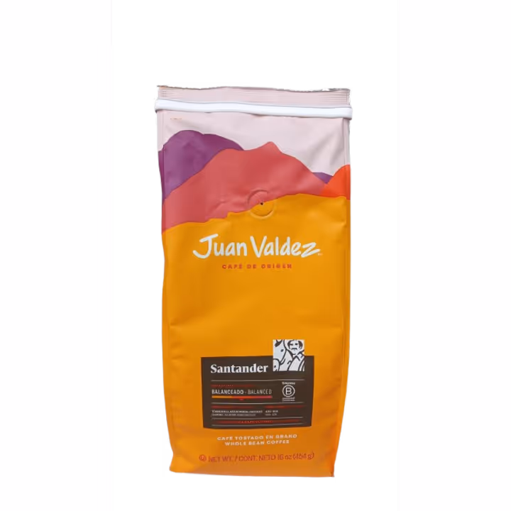 Juan Valdez Santander cafea boabe de origine 454g