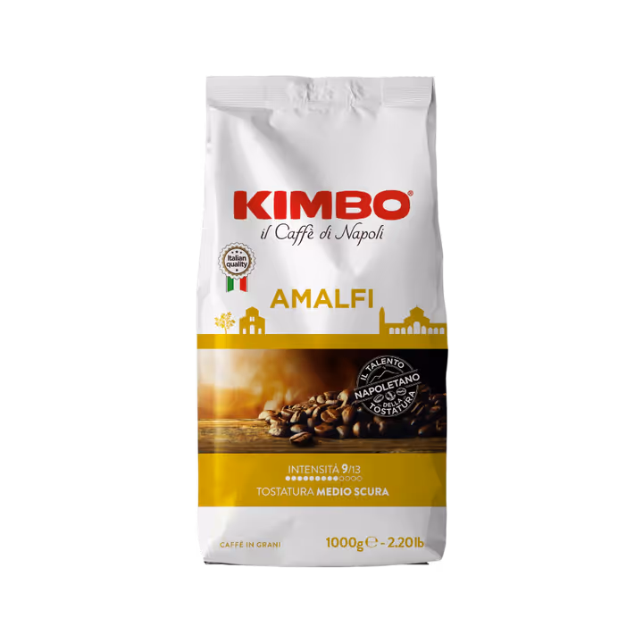 Kimbo Amalfi 100% Arabica cafea boabe 1kg