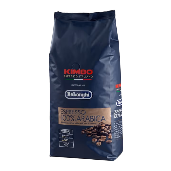 Kimbo Delonghi Espresso 100% Arabica 1kg cafea boabe