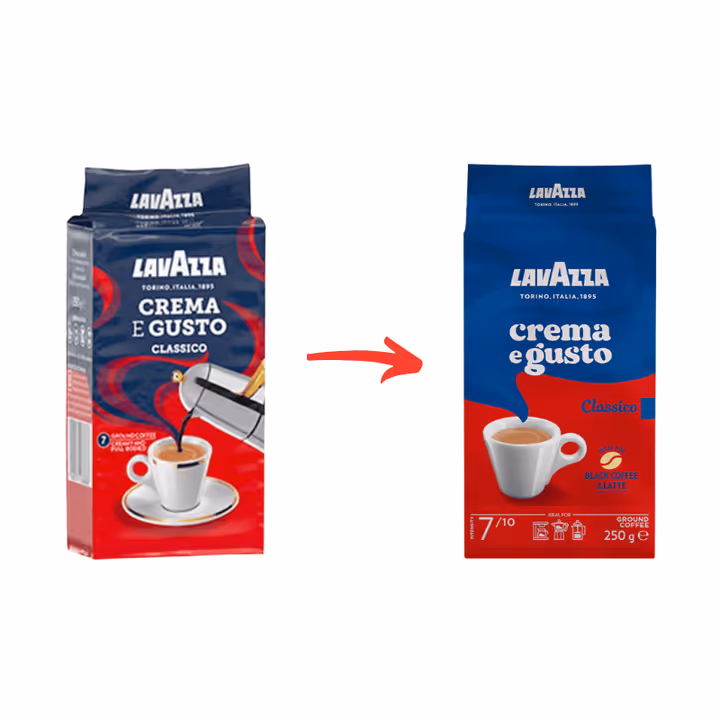 Lavazza Crema e Gusto Classico 250g cafea macinata