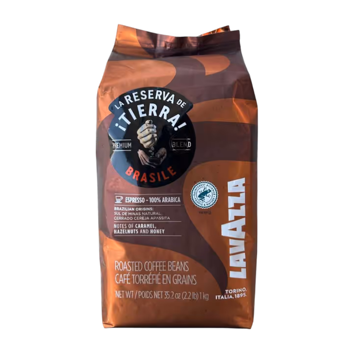 Lavazza Tierra Brasile Espresso Balanced 1kg cafea boabe