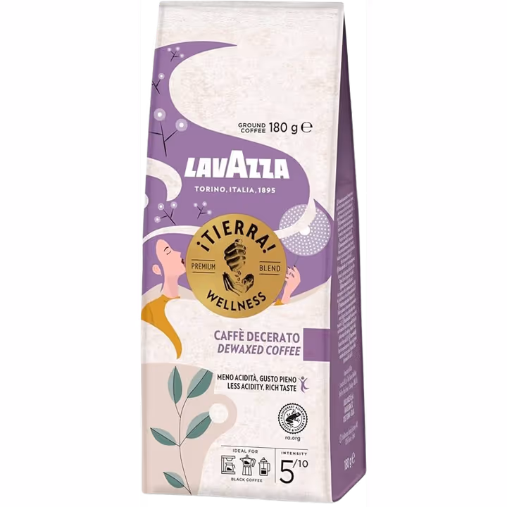 Lavazza Tierra Wellness Premium Blend 180g cafea macinata