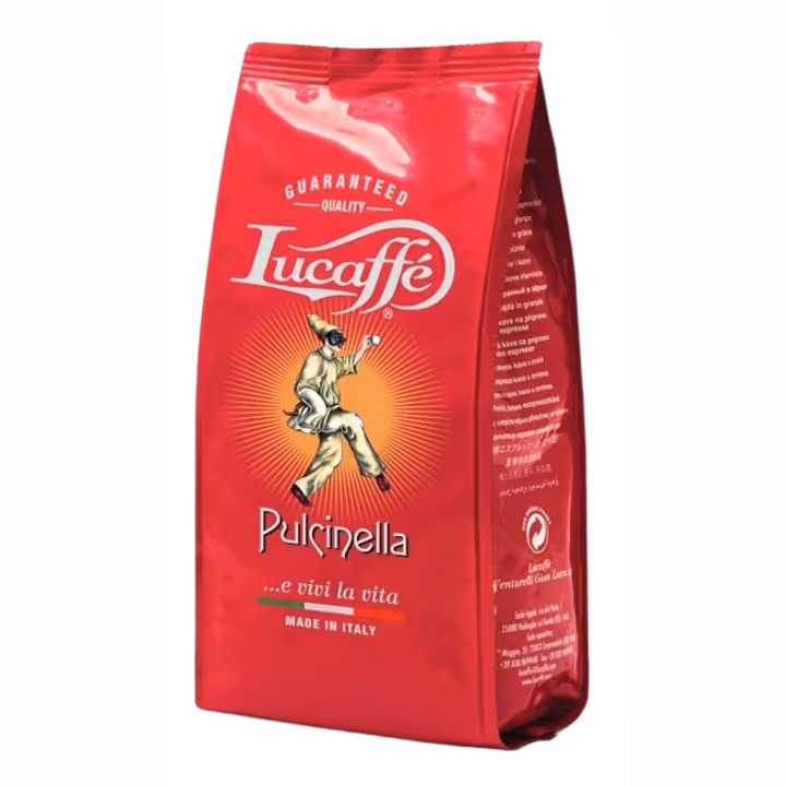 Lucaffe Pulcinella cafea boabe 700g