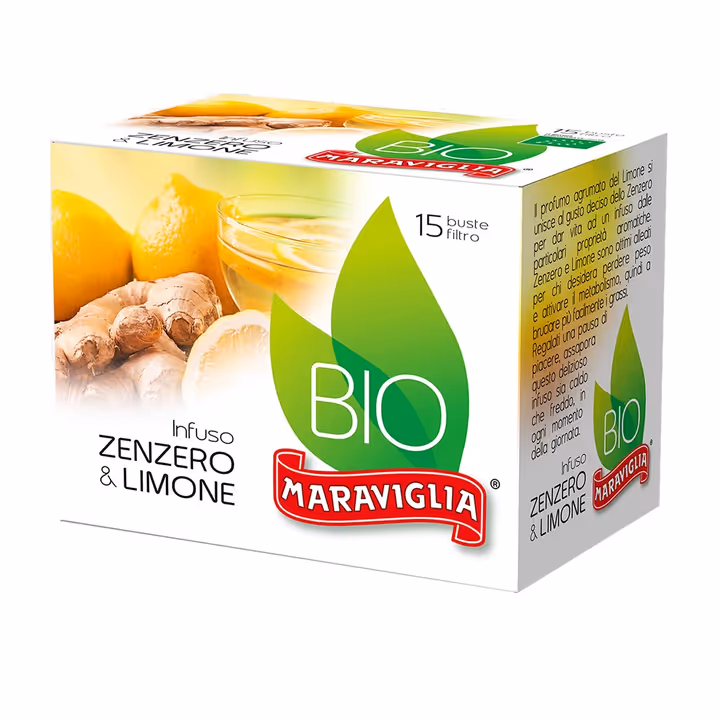 Ristora Maraviglia Infuso ceai infuzie ghimbir si lamaie 15 plicuri