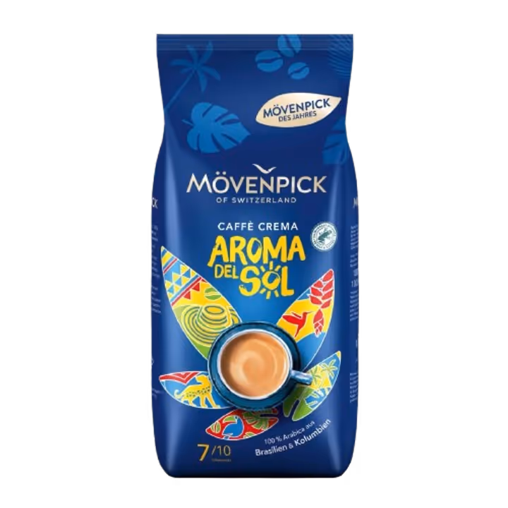 Movenpick Aroma del Sol cafea boabe 1kg