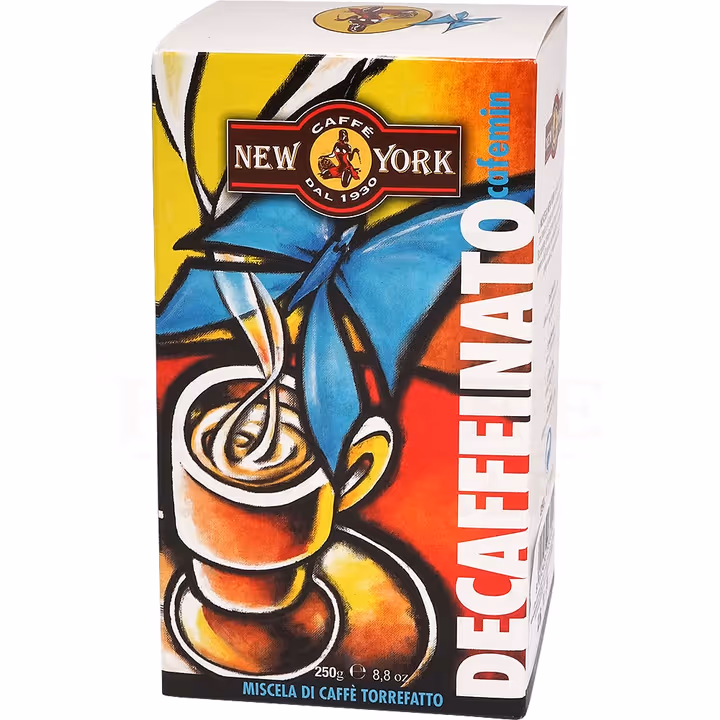 New York Decaffeinato 250g cafea macinata