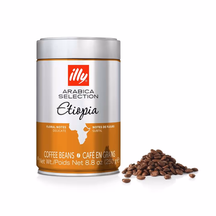 Illy Etiopia cafea boabe 250g