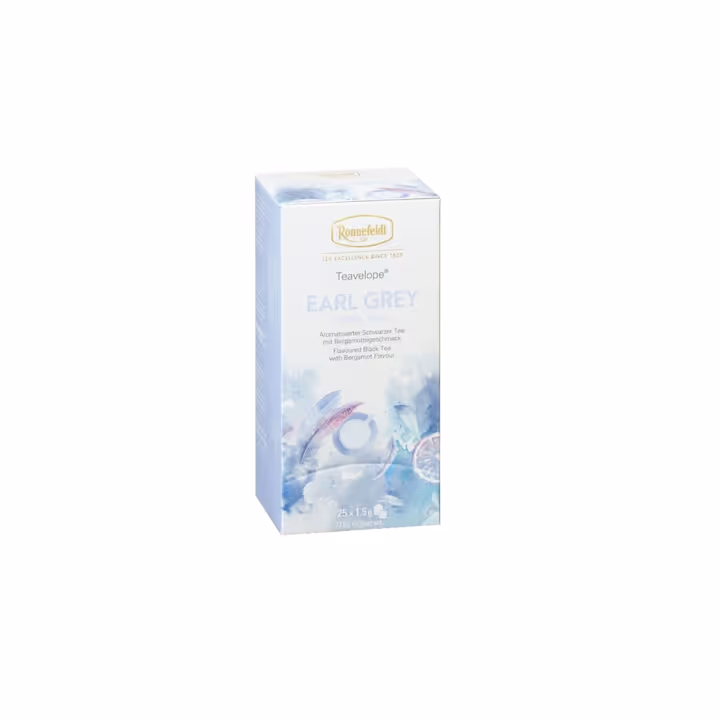 Ronnefeldt Teavelope Earl Grey ceai 25 pliculete