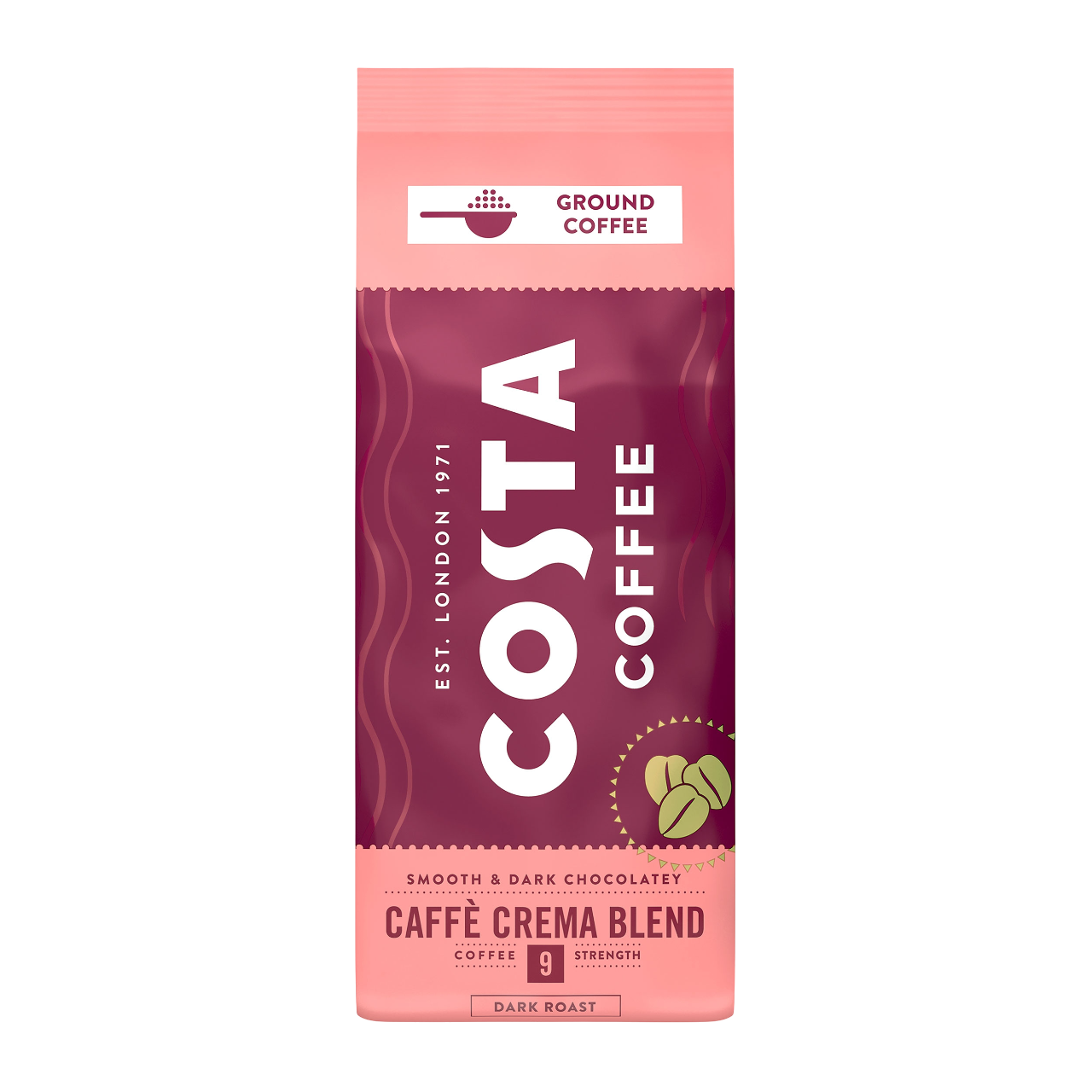 Costa Caffe Crema Original cafea macinata 500g