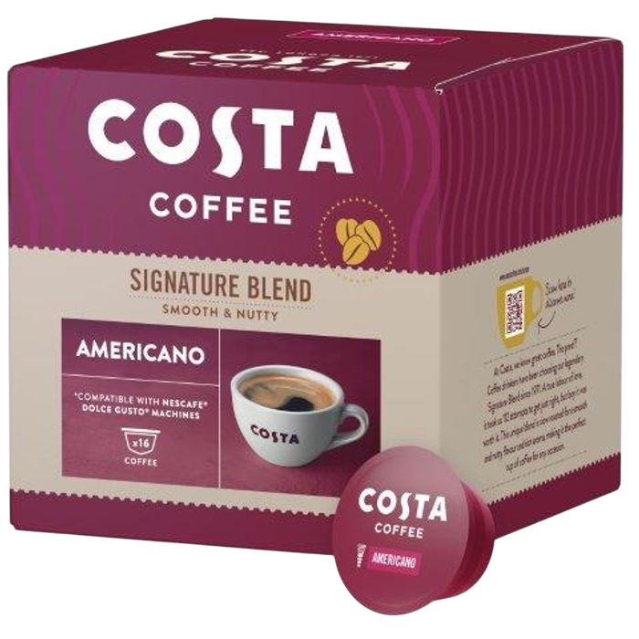 Costa Signature Blend Americano capsule compatibile Dolce Gusto 16 buc