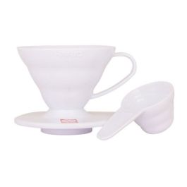 Hario dripper V60 VD-01W palnie plastic alba marimea 01