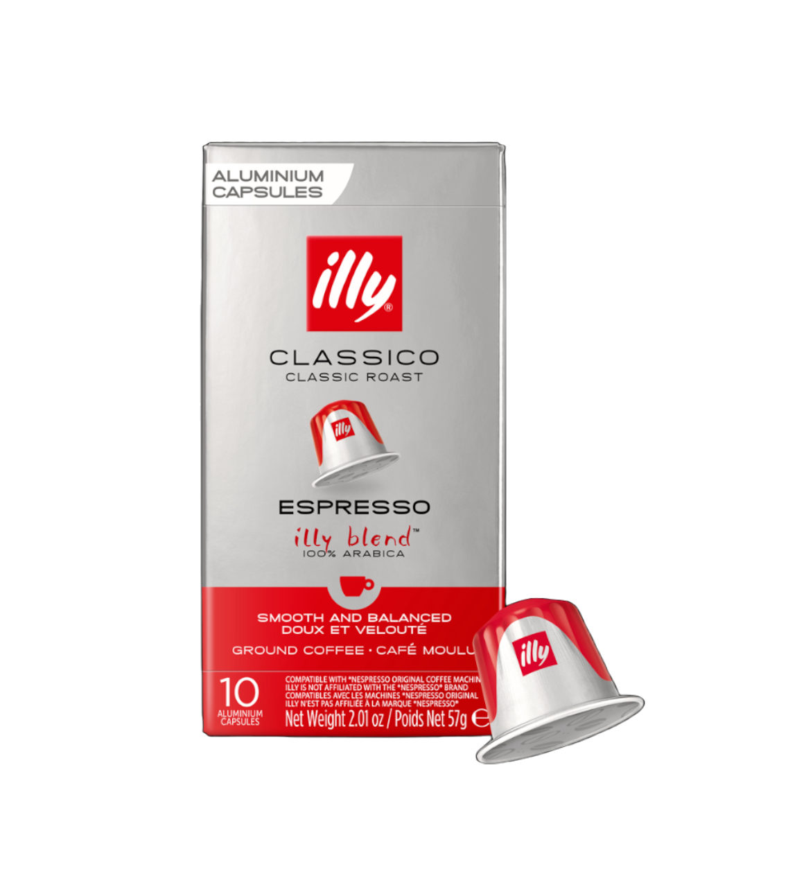 Illy Classico 10 capsule compatibile Nespresso