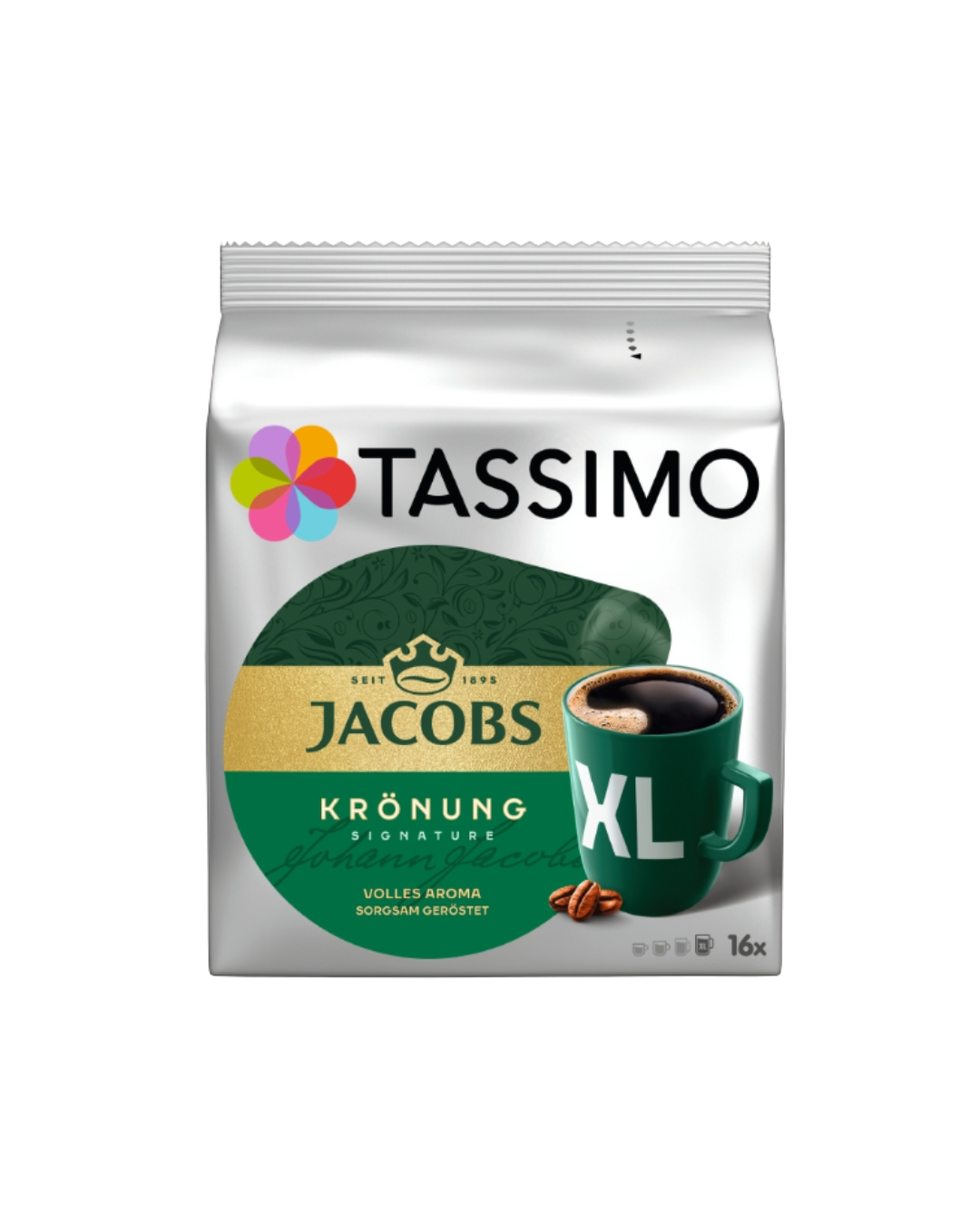 Tassimo Jacobs Kronung XL 16 capsule cafea