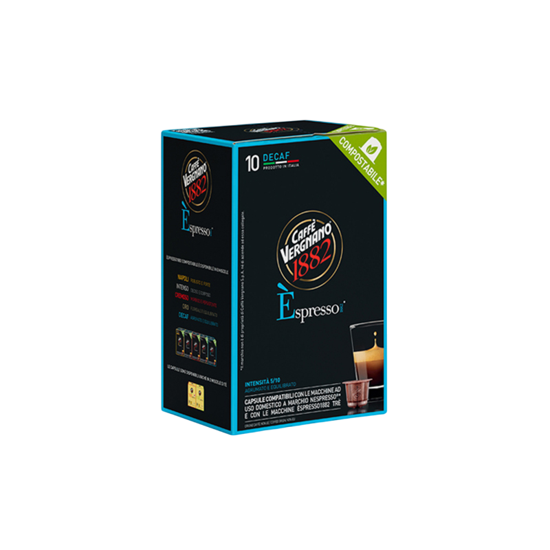 Vergnano Decaf 10 capsule compatibile Nespresso
